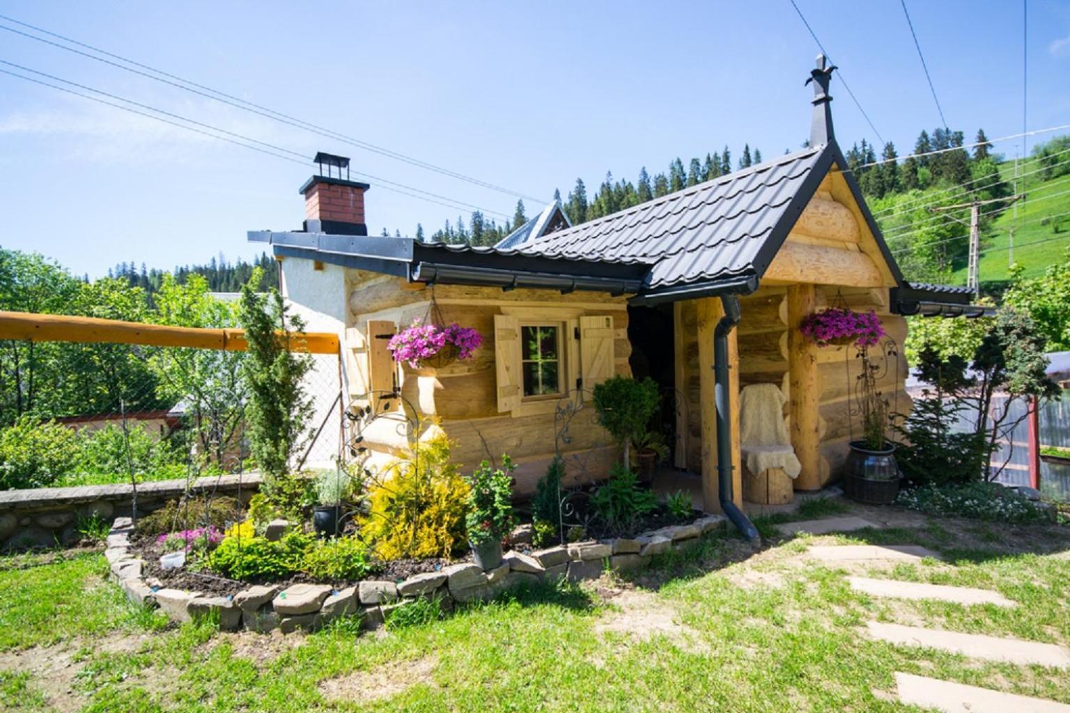 Ciukrowa Chatka Sauna & Jacuzzi Poronin Εξωτερικό φωτογραφία